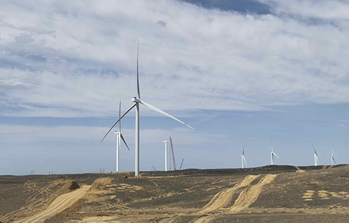 新疆哈密市十三间房风电项目