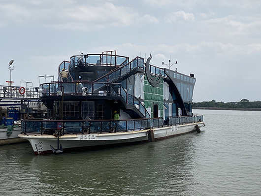 清远100客位旅游船项目