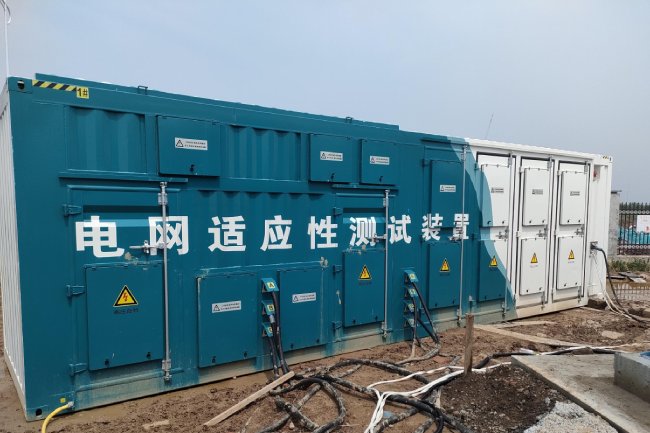 山东德州庆云县某储能电站电网适应性、故障穿越能力测试项目