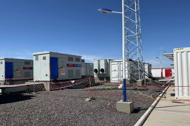 内蒙古锡林浩特某储能电站电网适应性、故障穿越能力测试