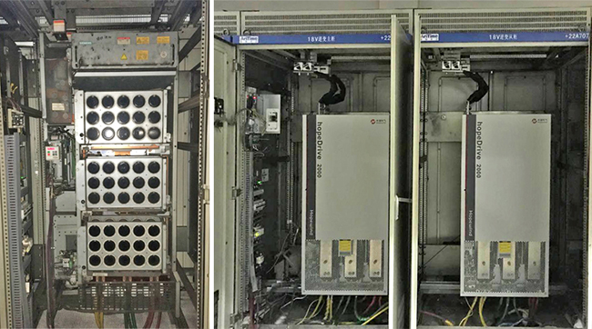 888集团官网正版助力河北某钢铁高棒主轧生产线变频器国产化项目成功改造 (2).jpg